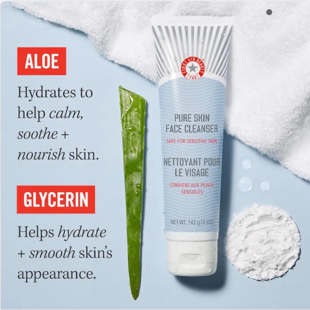 First Aid Beauty Pure Skin Face Cleanser Mini Size